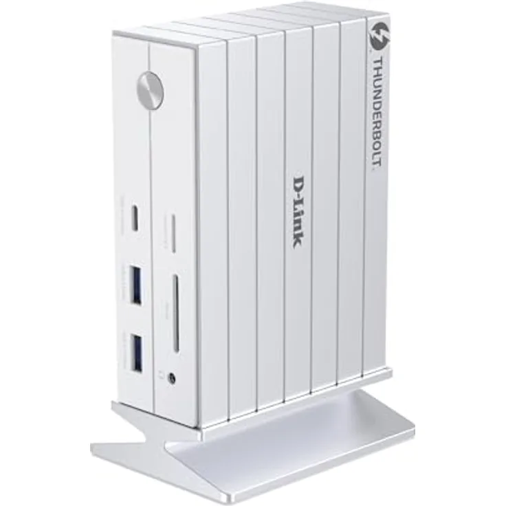 D-Link DUF-E01/E 14-in-1 Docking Station mit Thunderbolt 4, 135 Watt Ladeleistung und RJ45 Gigabit Ethernet Anschluss