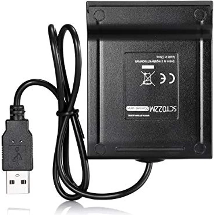 Sveon SCT022M – Dockingstation für Ausweis und Smart Card mit USB-Anschluss – Bild 3
