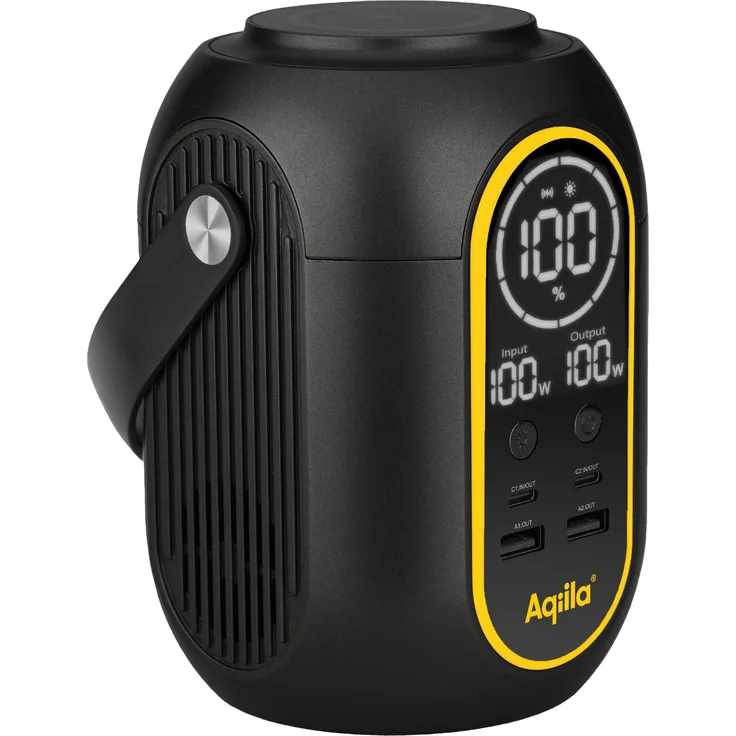 Aqiila Powerstation Powerbird S140, 140 W, Mini-Kraftwerk, 54,000mAh, 240Wh