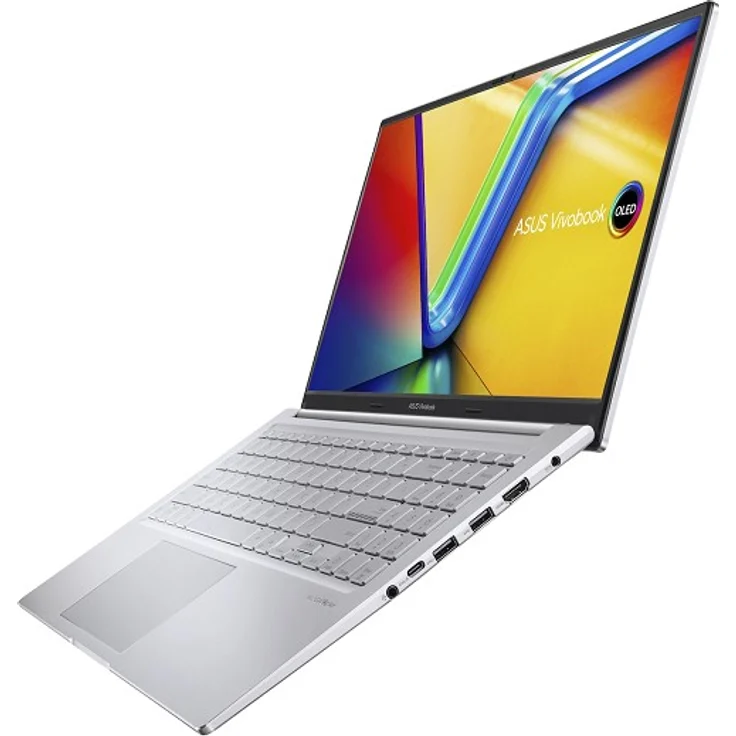 ASUS Vivobook 15 X1505VA-MA884W, 15,6" 2,8k OLED 120Hz, Intel Core i9-13900H, 16GB RAM, 1000GB SSD, Notebook, Silber – Bild 3