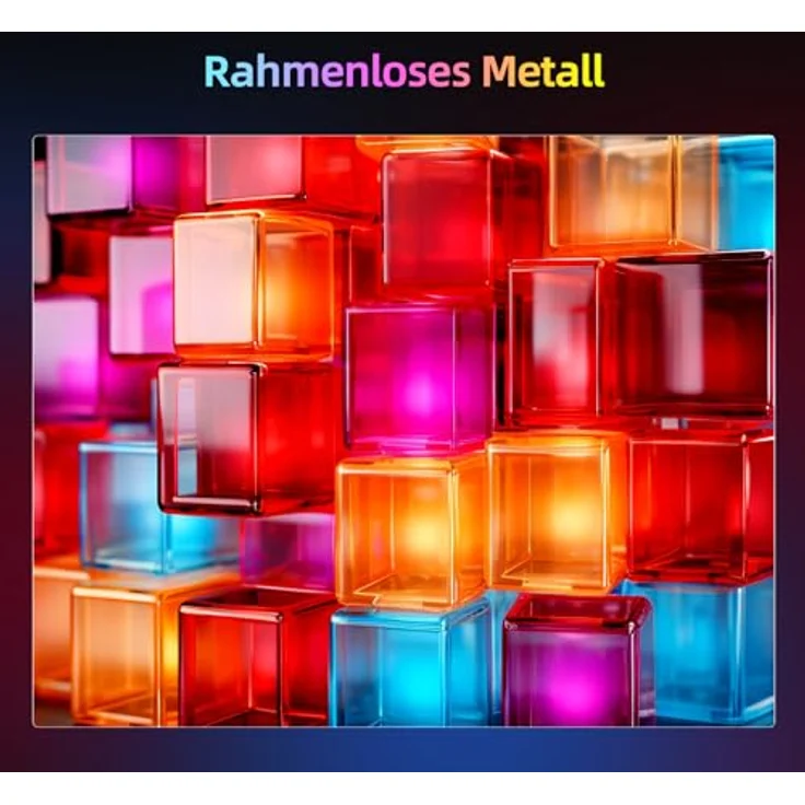 CHIQ QLED Fernseher 32 Zoll, FHD, HDR, rahmenloses Metall-Design, Google TV, Chromecast, Quad-Core CPU, Dolby Audio – Bild 5