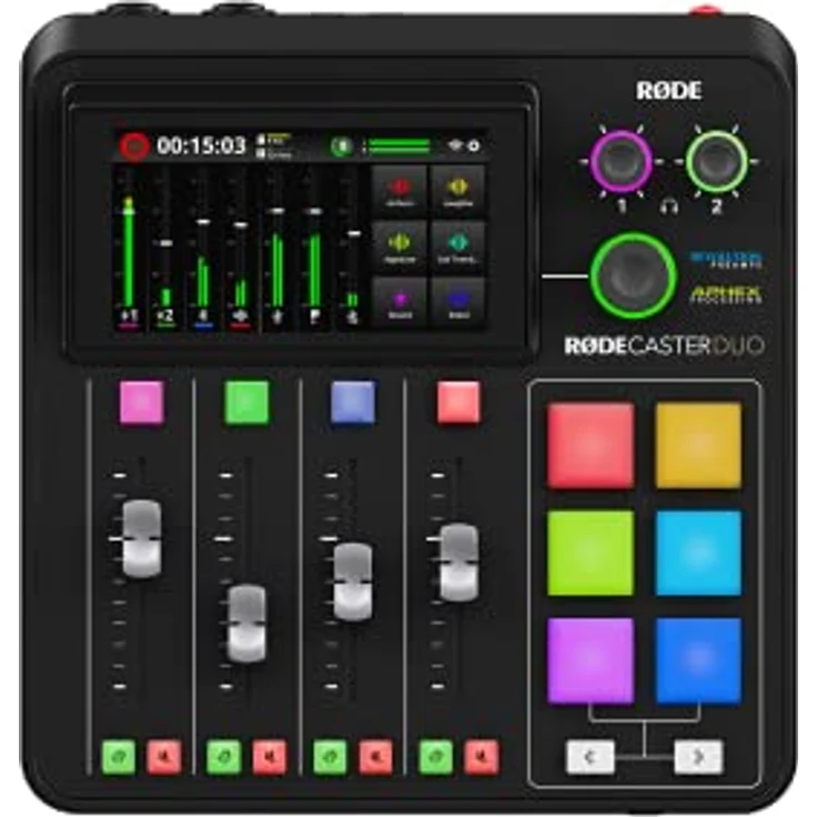 RØDE RØDECaster Duo Komplette Produktionslösung für Podcasts, Streaming, Musikproduktion und Inhaltserstellung – Bild 2