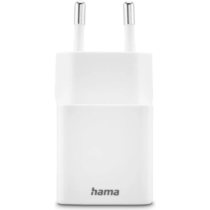 Hama Schnellladegerät, 1x USB-C PD, 1x USB-A QC, Mini-Ladegerät, 30 W, Weiß – Bild 4