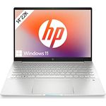 HP Pavilion Plus Laptop, 14" 2,2K Display, Intel Core i5-1340P (Intel Evo), 16 GB DDR4 RAM, 512 GB SSD, Intel UHD Graphics, Windows 11, QWERTZ, Silber