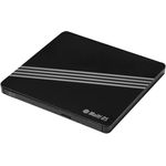 Hitachi-LG M1 Externes DVD-Laufwerk – Tragbares Multi-OS USBUSB 2.0 (3.0-kompatibel) Typ A oder C DVD-Brenner Ultra Slim Kompatibel mit Smartphone/Tablet/TV/Fire-Geräten