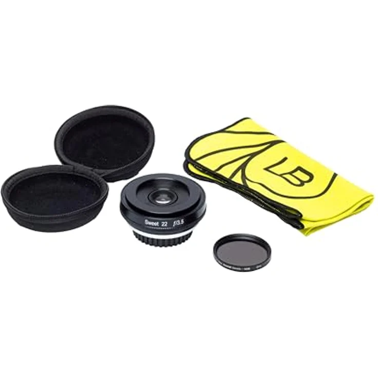 Lensbaby Sweet 22 Kit für Nikon Z, Ultra-Weitwinkelobjektiv 22 mm f/3,5 mit Kreativfilter und Sport On Focus Effekt – Bild 1
