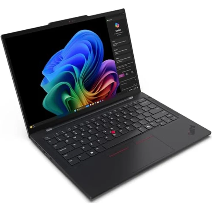 Lenovo ThinkPad T14s Gen 6 Ultraslim Copilot+ Laptop, Snapdragon X Elite X1E-78-100, 14 Zoll WUXGA IPS, 32 GB DDR5, 1 TB SSD, Qualcomm Adreno GPU, Windows 11 Pro – Bild 2