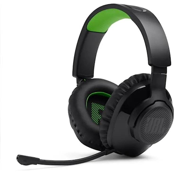 JBL Quantum 360X Over-Ear Gaming Kopfhörer – Für die Xbox sowie PC, Mac und Nintendo Switch – Mit Boom Mikrofon und 22 Stunden Akkulaufzeit – Schwarz