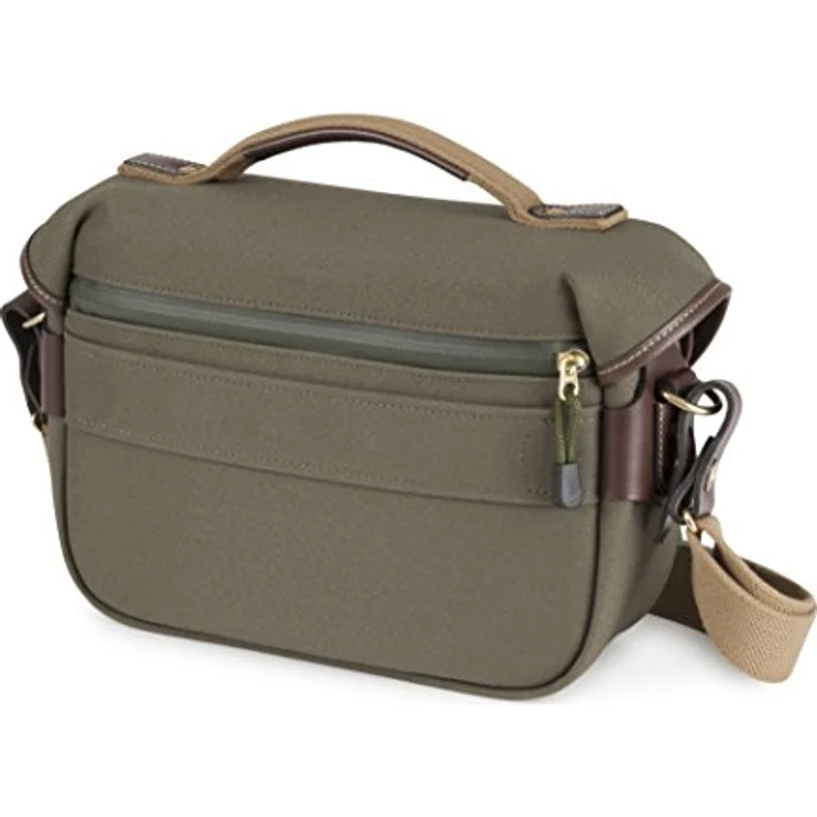 Billingham Small Pro – Tasche Rucksack FibreNyte (Schnellverschluss-System, Regenabweiser) grün und Toasten – Bild 3