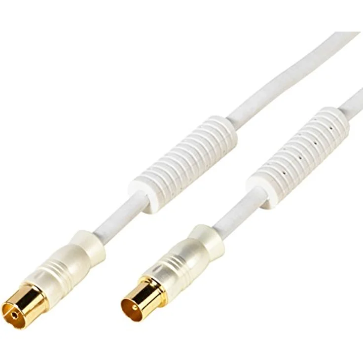 Vivanco 7/110 15-N - Antennenkabel - IEC-Anschluss (M) bis IEC-Anschluss (W) - 1.5 m - Dreifachisolierung - 110 dB – Bild 3