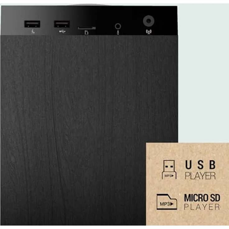 Energy Sistem Tower 5 MAX, Bluetooth-Lautsprecher mit 100 W, True Wireless, in Schwarz – Bild 5