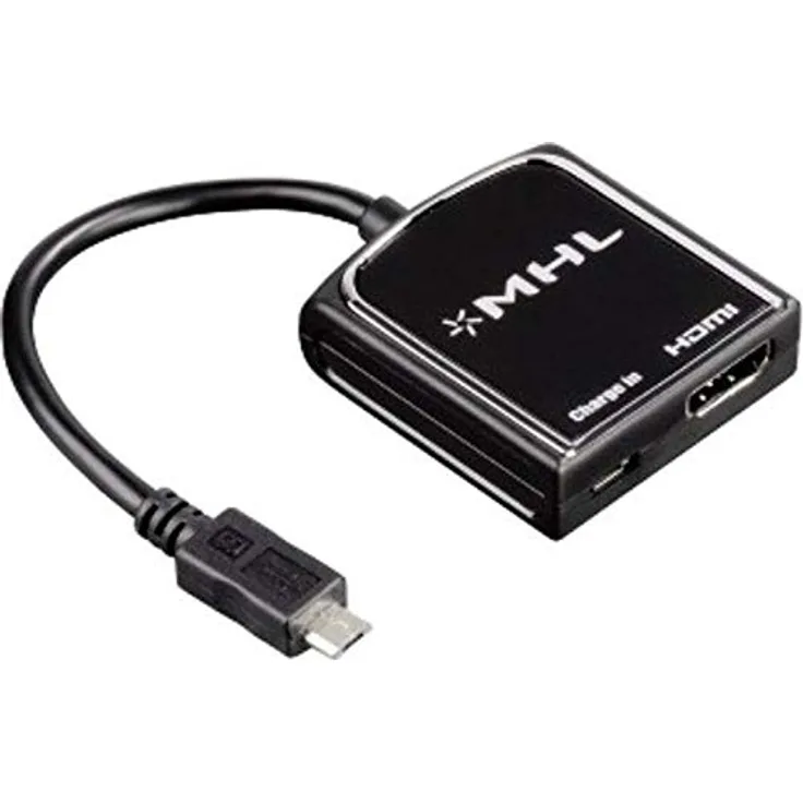 Hama MHL Adapter (Schwarz)