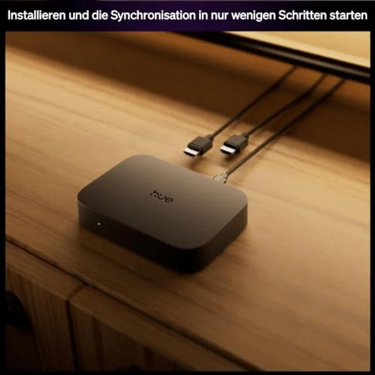 Philips Hue Play HDMI Sync Box 4K, Streaming-Client mit 4K-Auflösung und einfacher App-Synchronisation – Bild 5