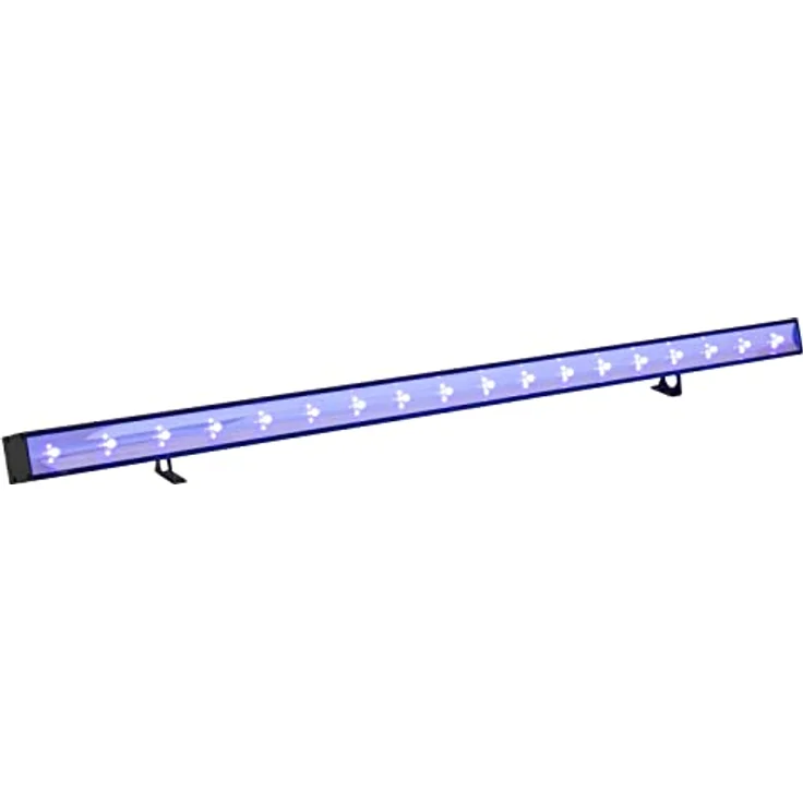 EUROLITE LED BAR-18 UV 18x3W | UV-LED-Lichtleiste mit 18 x 3-W-LED für beeindruckende Schwarzlicht-Effekte – Bild 1