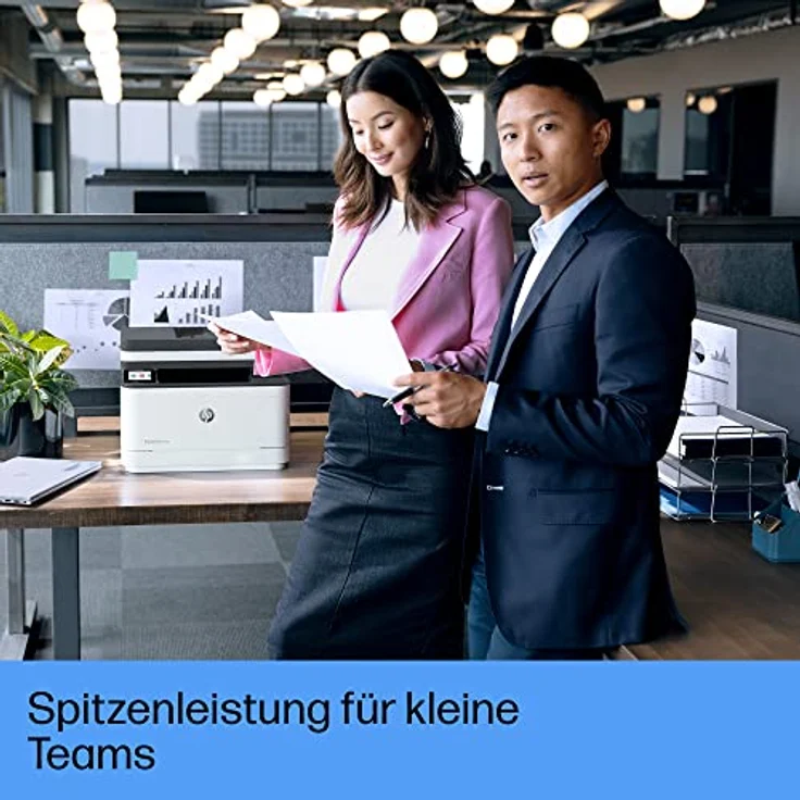HP LaserJet Pro MFP 3102fdw Laserdrucker, Automatischer Duplex, Hohe Druckgeschwindigkeiten, WLAN, Ethernet, USB Hi-Speed, HP Smart App, HP Instant Ink, Multifunktionsdrucker – Bild 5