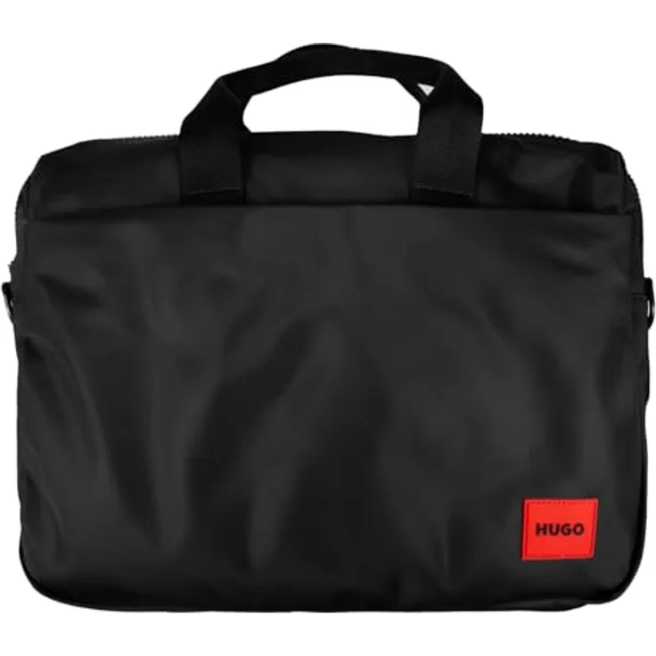 Hugo Ethon 2.0 Laptoptasche, 39 cm, schwarz, 100% Nylon, kompakte Größe