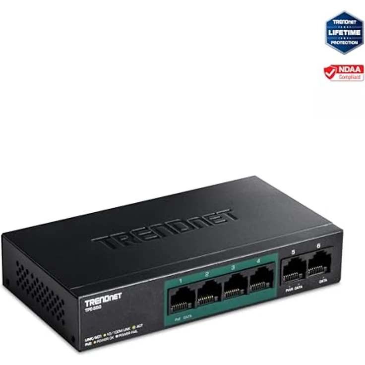 Trendnet TPE-S50 5-Port PoE Switch 10 100Mbps 31W (21221177) – Bild 5