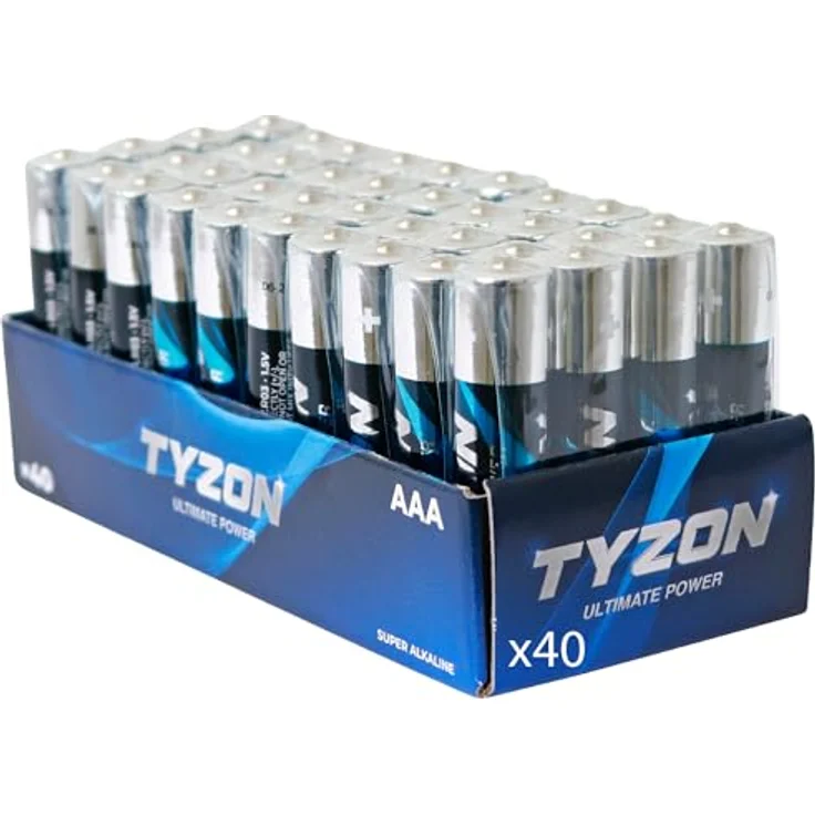 Tyzon® 1,5 V AAA Alkalibatterien, 40 STK. – Bild 2
