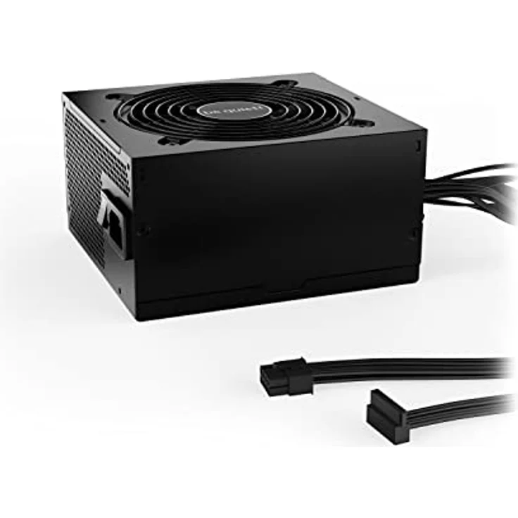 be quiet! System Power 10 850W, 80 PLUS Gold, geräuschoptimierter 120mm be quiet! Lüfter, 2 starke 12V-Leitungen, Unterstützung von leistungsstarken GPUs, schwarze Flachbandkabel, BN330 – Bild 2