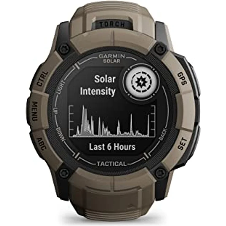 Garmin Instinct 2X Solar – GPS-Smartwatch mit unendlicher Akkulaufzeit im Smartwatch-Modus, über 40 Sport-Apps, Smart Notifications, Pay, Trainingszustand, Fitnessalter, Schlafanalyse UVM. – Bild 2