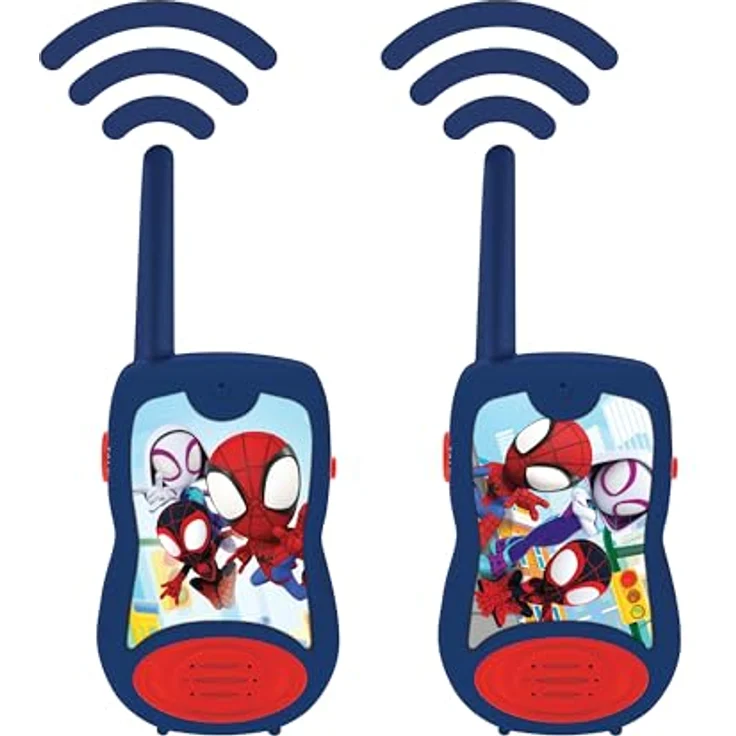 Lexibook® Walkie Talkie Spider-Man Marvel Funkgerät, blau, bis zu 100m Reichweite, für Kinder ab 3 Jahren – Bild 3