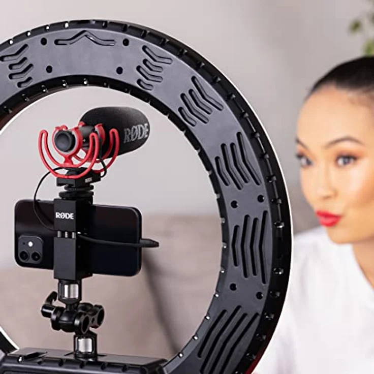RØDE VideoMic GO II ultrakompaktes und leichtes Richtmikrofon mit USB-Audio für Filmproduktion, Inhaltserstellung, Aufnahmen vor Ort, Synchronsprechen, Podcasting und Videotelefonie, Schwarz – Bild 5