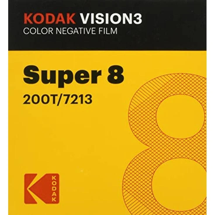 Kodak Vision3 200T 7213, 8 mm x 15 m Perf. 1R Schmalfilm – Bild 1