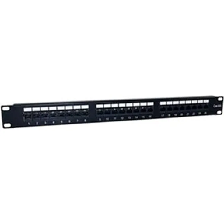 BIG 2LAN Patch Panel 19" CAT6A 24 Puertos UTP