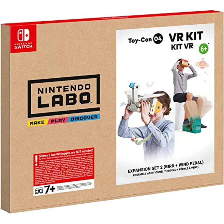 Nintendo Labo - Toy-Con 04 VR-Kit Erweiterungspaket 2 (Vogel + Windpedal) (Switch) – Bild 2