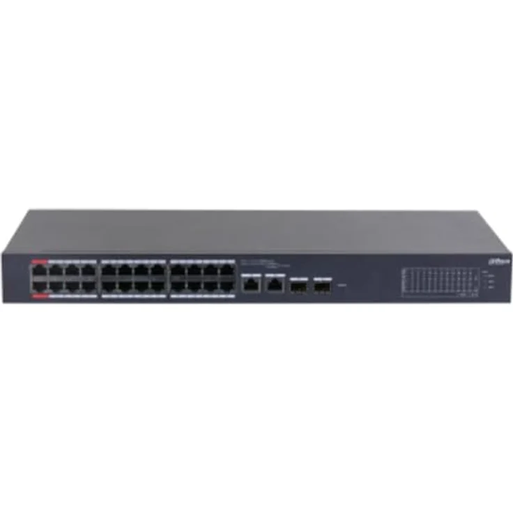 Dahua Switch Cloud DH-CS4226-24ET-240 24-Port POE 240W, Original-Markenprodukt