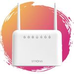 STRONG 4G LTE Router 350 – Sichere Internetverbindung mit 150 Mbit/s, ideal für Campingbus oder Wochenendhaus