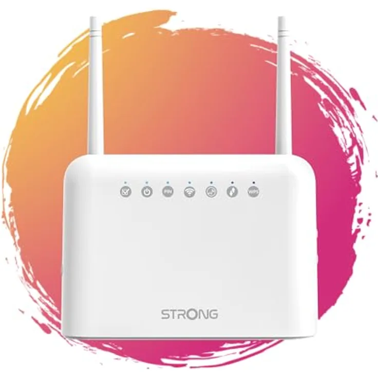 STRONG 4G LTE Router 350 – Sichere Internetverbindung mit 150 Mbit/s, ideal für Campingbus oder Wochenendhaus
