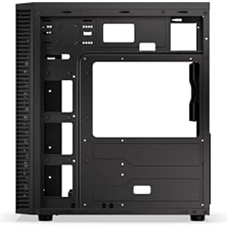 ENDORFY Armis 100 Solid, ATX PC-Gehäuse mit Stratus 120 PWM-Lüfter, Speicherkartenleser, EY2A015, schwarz – Bild 7