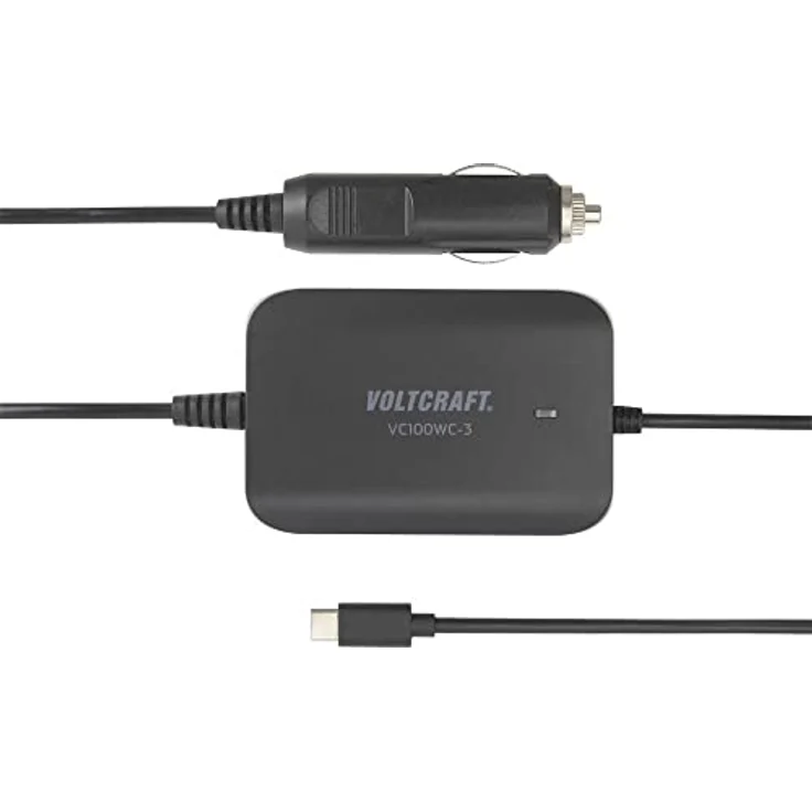 Voltcraft VC100WC-3 VC-12380810 USB-Ladegerät KFZ Ausgangsstrom (max.) 5 A 3 x USB, USB-C® Buchse, USB-C® Stecker USB P – Bild 3