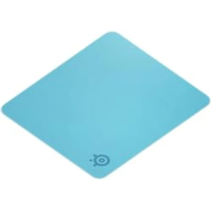 SteelSeries QcK L Aqua, Gaming Mauspad, 450 x 400 mm, rutschfeste Gummibeschichtung, blaue Farbgestaltung – Bild 9