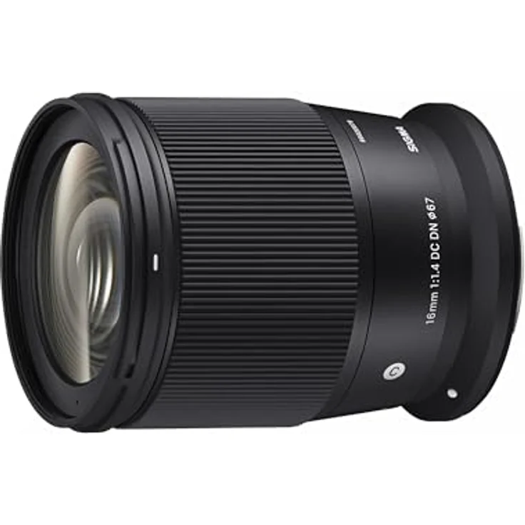 Sigma 16mm F1.4 DC DN Contemporary, Weitwinkel-Objektiv für Canon RF-Mount, staub- und spritzwassergeschützt, leiser Autofokus, für Natur- und Landschaftsfotografie – Bild 1