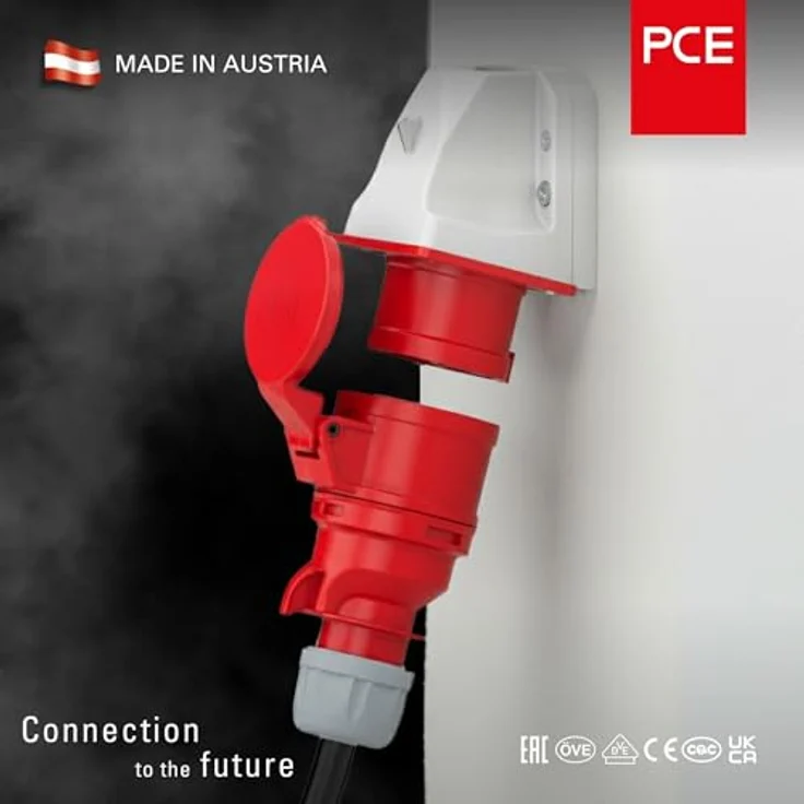 PC-Electric 115-6 E-Wandsteckdose 5polig 16A – Bild 7