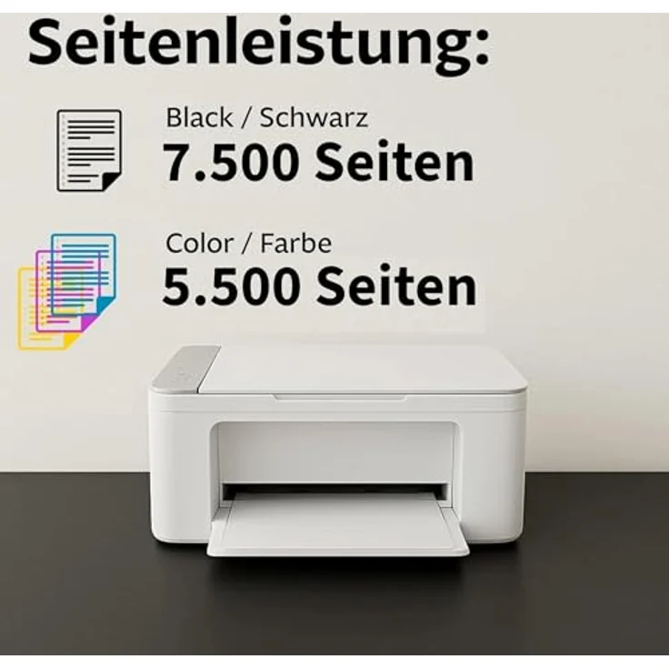Eurotone 220X 220A Toner MFP 4302fdw, Kompatibel für HP Color LaserJet Pro, 4 Farben: Schwarz, Cyan, Gelb, Magenta, 7500 und 5500 Seitenleistung, inklusive Chip – Bild 3