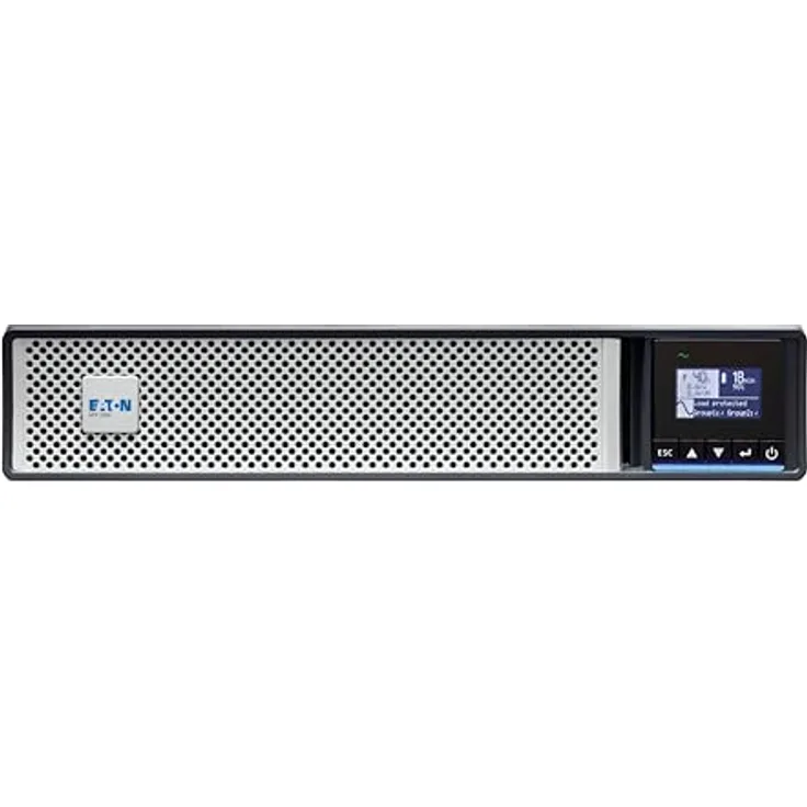Eaton 5PX 2200i RT2U Netpack G2, Line-Interaktiv USV, 2200 VA, 2200 W, Eaton - Rack-/Tower-USV mit LCD-Display und hoher Effizienz