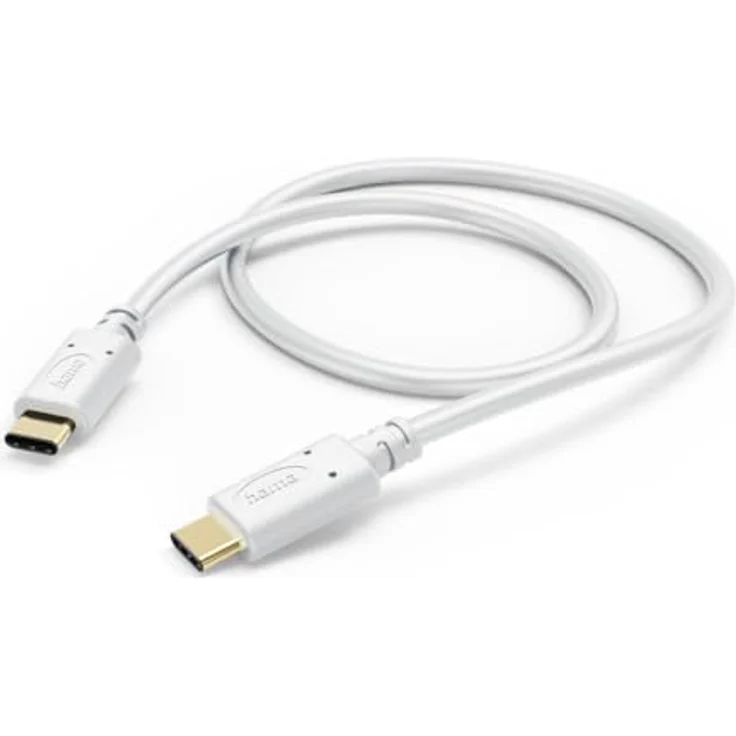 Hama Ladekabel USB-C-Stecker USB-2.0 Weiß 1,5 m 480 Mbit-s für High-Speed – Bild 2