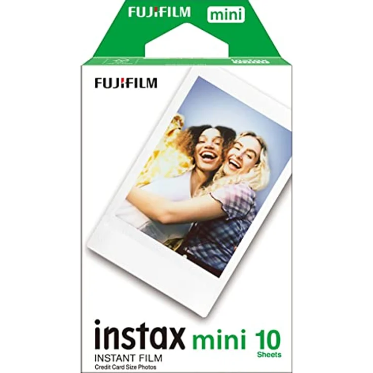 Fujifilm Instax Mini Instant Film, 1x 10 Blatt (10 Blatt), Weiß – Bild 2