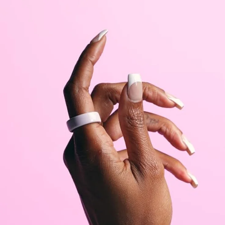 Oura Ring 4 Ceramic (Petal), Smart Ring in Rosa mit 40+ Gesundheitsmetriken, 5–8 Tage Akkulaufzeit, fortschrittlicher Smart Sensing Technologie – Bild 6