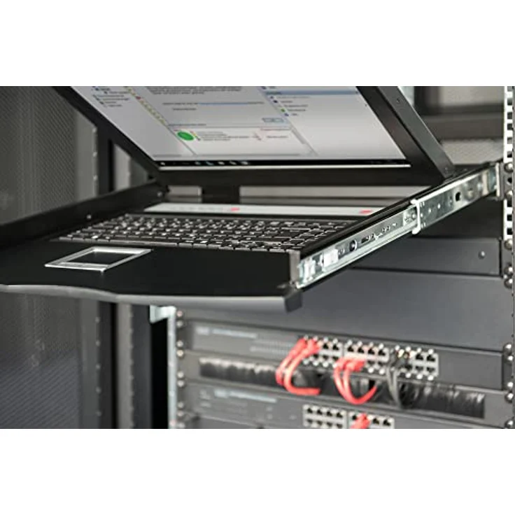 Digitus DS-72210-4FR, KVM-Konsole 17" TFT mit VGA 1280 x 1024 Pixel und 8 Port Cat.5 KVM Switch – Bild 9