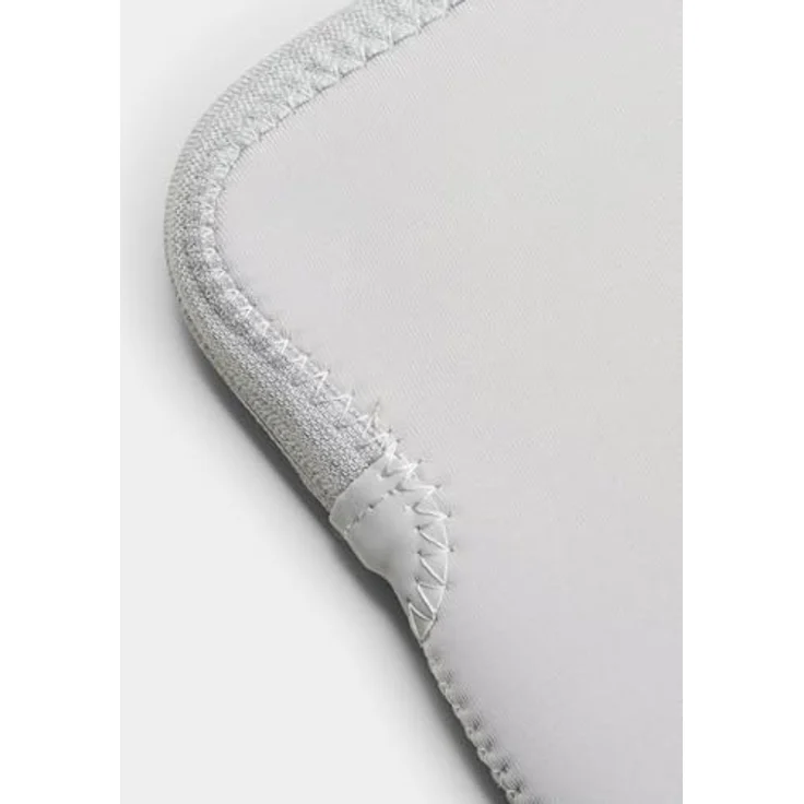 Trunk 14" MacBook Pro Sleeve, Neopren Schutzhülle mit Plüsch-Innenfutter, Silber – Bild 3