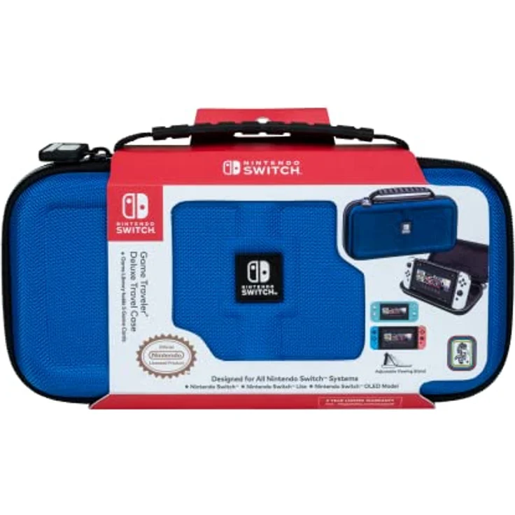 NACON BigBen Interactive Official Travel Case Deluxe – Blue Nintendo Switch – Bild 2