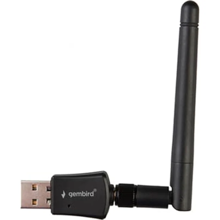 Gembird WNP-UA300P-02 WLAN-USB-Adapter, hohe Übertragungsgeschwindigkeit bis 300 Mbit/s, schwarz – Bild 2