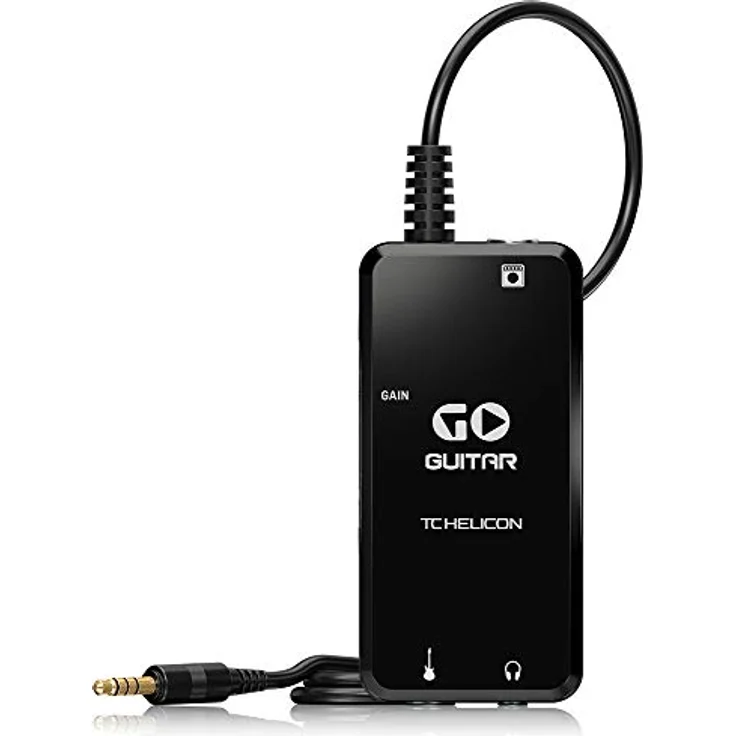 TC Helicon GO GUITAR, Tragbares Gitarren-Interface für Mobilgeräte, kompatibel mit iOS und Android, ideal für Recording und Kreativität – Bild 2