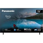 Panasonic TX-75MXW834, 75 Zoll 4K Ultra HD LED Smart 2023 TV, High Dynamic Range (HDR), Dolby Atmos & Dolby Vision, Fire TV, Prime Video, Alexa, Netflix, Schwarz