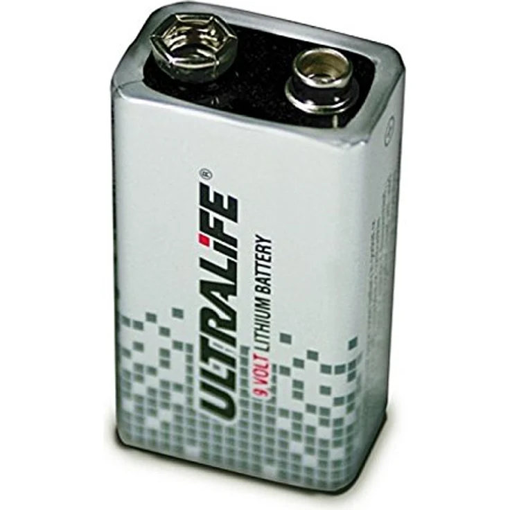 Ultralife - U9VL-J / SLM9V / CR9V - 9 Volt 1200mAh Lithium-Mangandioxid – Bild 2