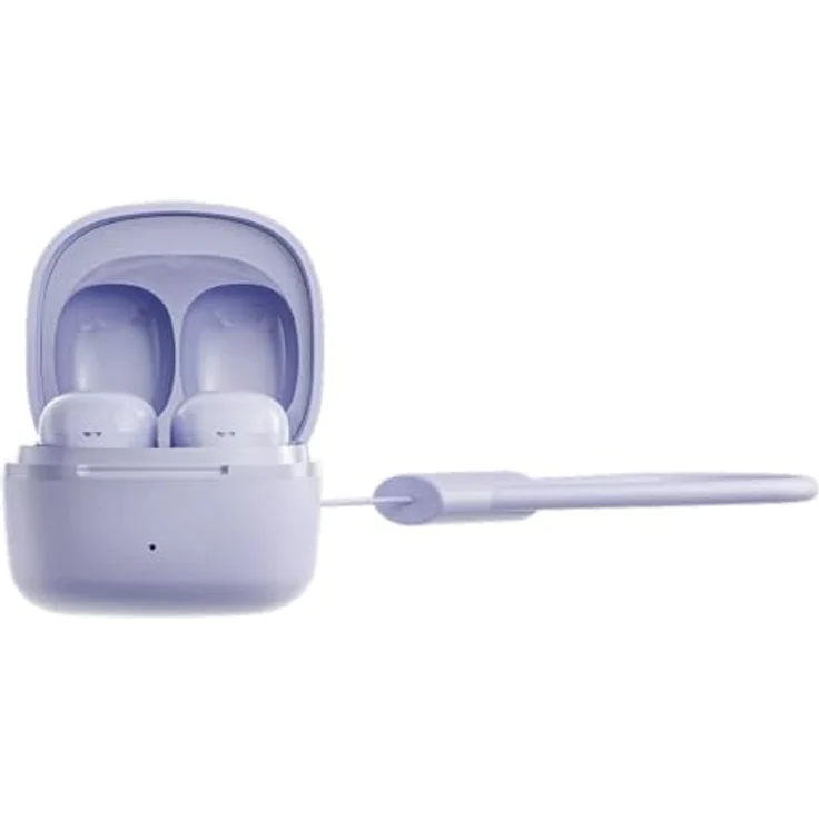 CANYON OnGo 4 mini TWS In-Ear Kopfhörer, Bluetooth 5.3, USB-C Ladeeingang, 6 Stunden Wiedergabezeit, lila – Bild 1